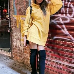 Collusion Sweatshirt Dress